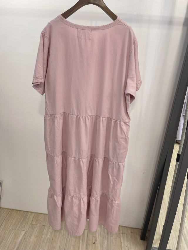 2306014 馬卡龍紫洋裝